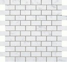 Eon Tile Brick Mosaic 1" x 2" - Carrara