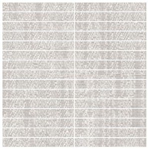 Digitalart Tile Linear Mosaic 11.8" x 11.8" - White