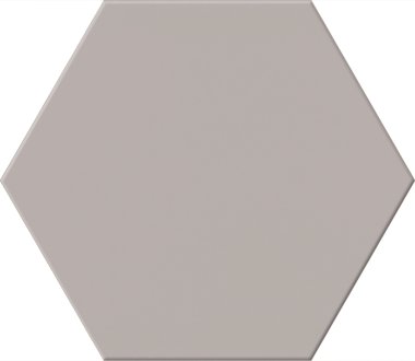 Sixty Hexagon Tile 8" x 7" - Cenere