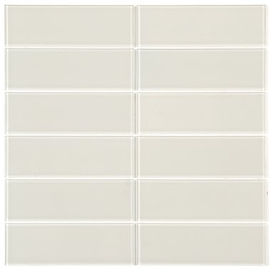 Vitro Slim Tile 12" x 12" - Ivory