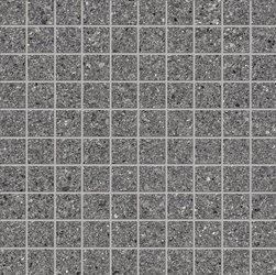 Grain Stone Tile 12" x 12" - Dark Fine Grain Mosaic