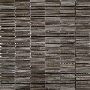 Avante Mosaic Tile 12.13" x 12.25" - Marrone