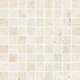 Tibur 1" x 1" Mosaic Tile 12" x 12" - Bianco