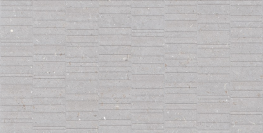 Fossil Impatto Tile 24" x 48" - Dove Groove