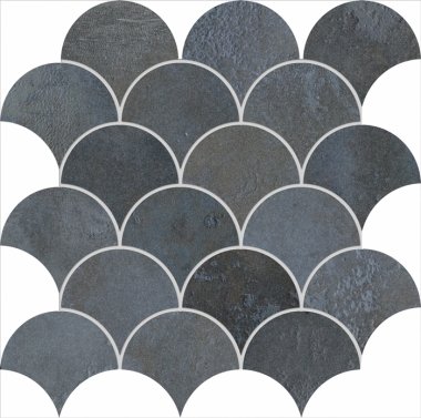 Home Shell Mosaic Tile 12" x 12" - Bluelagoon
