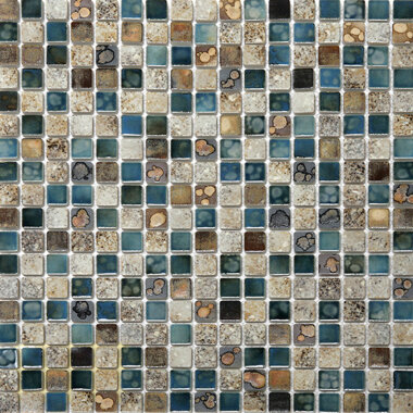 Terrene Mosaic Tile 12" x 12" - Vale