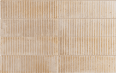 Raku Stripe Tile 2.5" x 8" - Sand