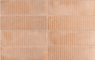 Raku Stripe Tile 2.5" x 8" - Nude