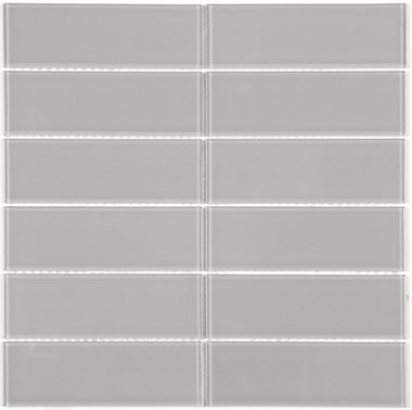 Vitro Slim Tile 12" x 12" - Ash