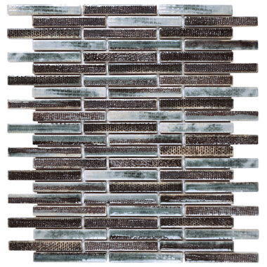 Tenki Mosaic Tile 10.5" x 12.63" - Fuyu