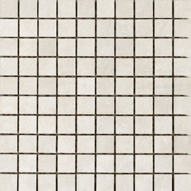 Icon Tile Mosaic 1" x 1" - Bone White