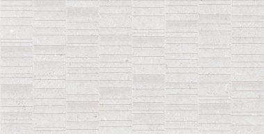 Fossil Impatto Tile 24" x 48" - Bianco Groove