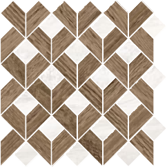 Paradiso Flip Mosaic Tile 11.5" x 11.5" - Ice Polished