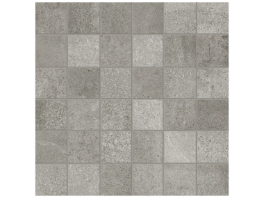 Industria Tile 2" x 2" - Chromium