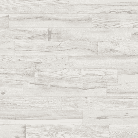 Lacquered Wood Porcelain Tile 6" x 36" - White