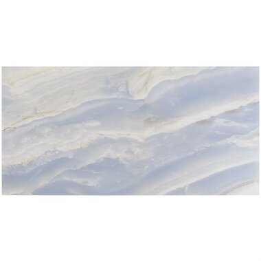 Luna Marble Look Tile 24" x 48" - Opera Blue