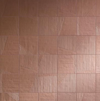 Sassoscritto Tile 6" x 6" - Coral