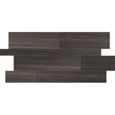 Lounge14 Wood Look Porcelain Random Strip Mosaic Tile 12" x 24" - Martini