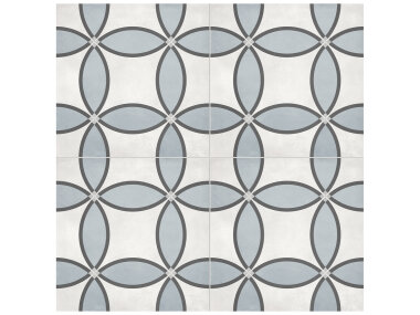 Form Zenith Deco Tile 8" x 8" - Tide