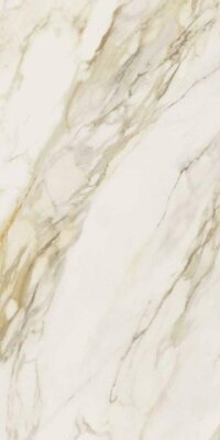 Etoile Marble Look Tile 24" x 48" - Crème Matte