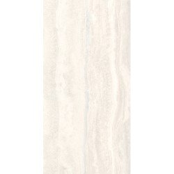 Via Appia Polished Vein Cut Marble Look Tile 24" x 48" - White