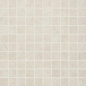 Anthology Marble Old Matte 1x1 Mosaic Tile 12" x 12" - Luxury White