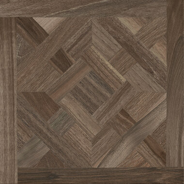 Wooden Wood Look Porcelain Tile Deco 32" x 32" - Walnut - Special Order takes 3 months