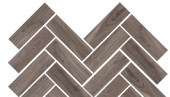 Mood Wood Herringbone Mosaic Porcelain Tile 12