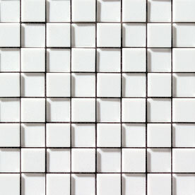 Chiaroscuro Mosaic 10.813" x 10.813" - White