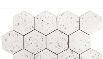 Esagono Hexagon Mosaic Tile 10.25