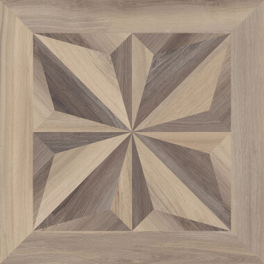 Mood Wood Cassettone Déco 2 Porcelain Tile 24" x 24" - Honey/Nut