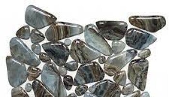 Glass Tile Pebble Mix Mosaic 12