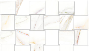 Cava Intreccio Mosaic Marble Look Tile 11.8