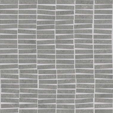 Nuances Tatami Mosaic Tile 12" x 12" - Grey