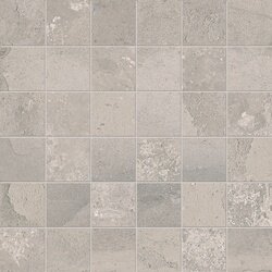 Kotto XS 2" x 2" Mosiac Tile 12" x 12" - Cenere (Special order takes 2-3 months)