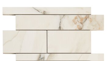 Lithe Railroad Mosaic Marble Look Tile 11.41