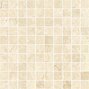 Themar Mosaic Marble Look Tile 1"x1" 10" x 10" - Crema Marfil