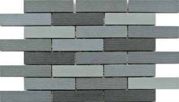 Striped Mix Brick Mosaic Tile 11.8