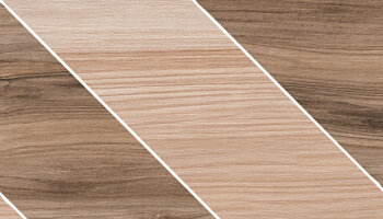 Koru Line Decor Wood Look Porcelain Tile 8