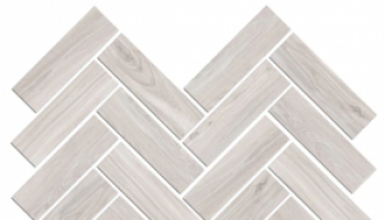 Mood Wood Herringbone Mosaic Porcelain Tile 12