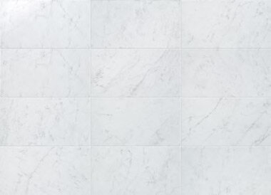 Eon Marble Look Tile Wall Shiny 12" x 22" - Carrara