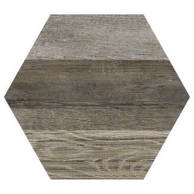 Barnard Hexagon Wood Look Porcelain Tile 8" x 9" - Olive