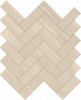 Stoneways Herringbone Mosaic Tile 12" x 14.5" - Flight