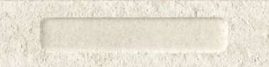 Moon Formella Tile 2.5" x 9.5" - Bianco Minerale Formella