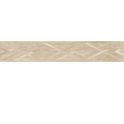 Antique Deco Wood Look Porcelain Tile 8" x 48" - Oak