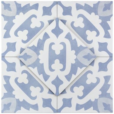 Hermosa Decor Tile 9" x 9" - Moma