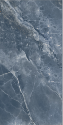 Onyx Marble Look Tile 24" x 48" - Blue