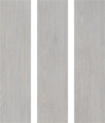 Savana Wood Look Porcelain Tile 6" x 24" - White