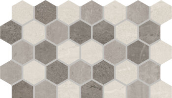 Liverpool Hexagon Mosaic Tile 12