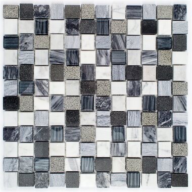 Surface Tech Weave Tile 11.25" x 10.88" - Black Canyon